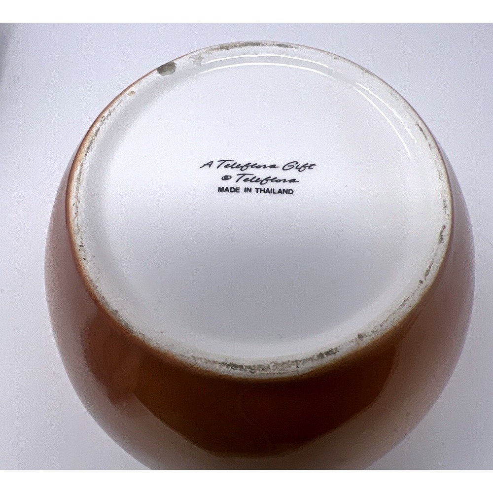 Vtg. Fall Ceramic Acorn‎ Candy/Cookie  Cannister/ Jar With Lid - Picture 8 of 16